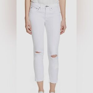 Rag & Bone Dre Low-Rise Ankle Slim Boyfriend Jeans